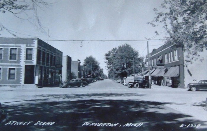 Beaverton - Old Post Card Photo (newer photo)